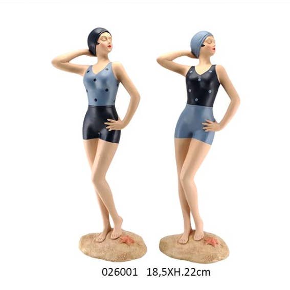 Banhista de Pé 'Litoral' 13 X 10,5 X A.37,5 cm / 2 Unidades por atacado de Faye