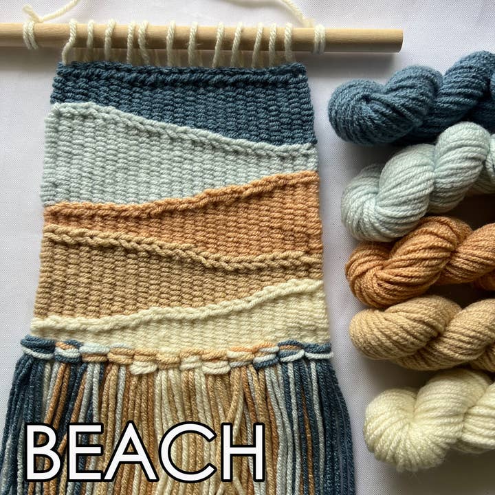 Black Sheep Goods - Wholesale DIY Craft Kit - DIY Tapestry Weaving Kit for Beginners - Yarn & Fiber Crafts