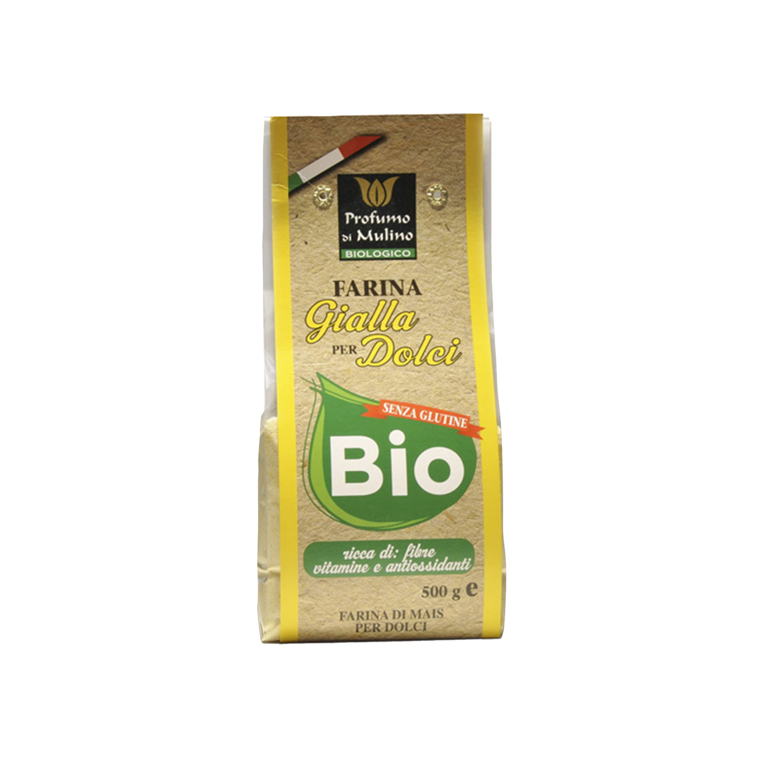 Molino Riva - Wholesale Flour - ORGANIC YELLOW CAKE FLOUR 500g