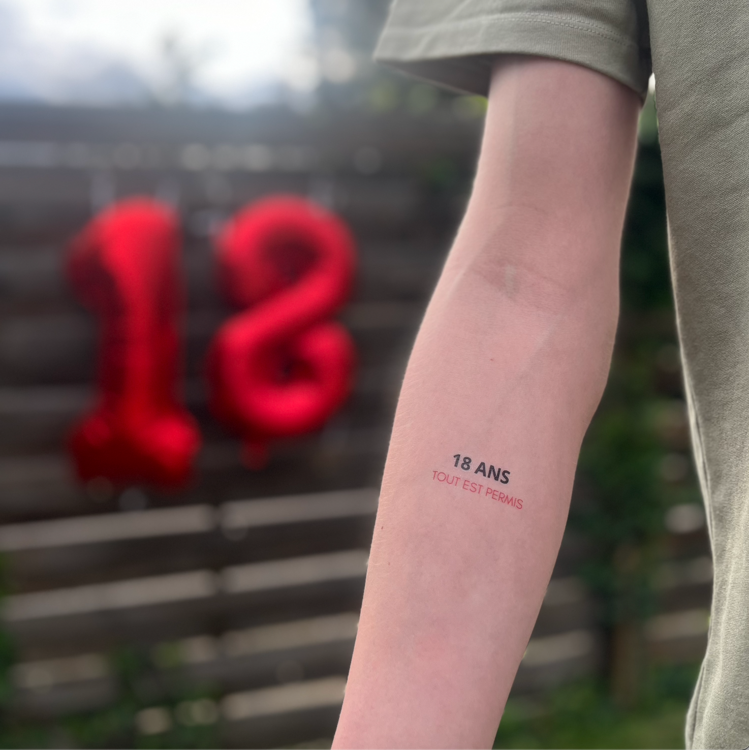 Sioou - Vente Tatouages temporaires - 18 ans, tout est permis x52