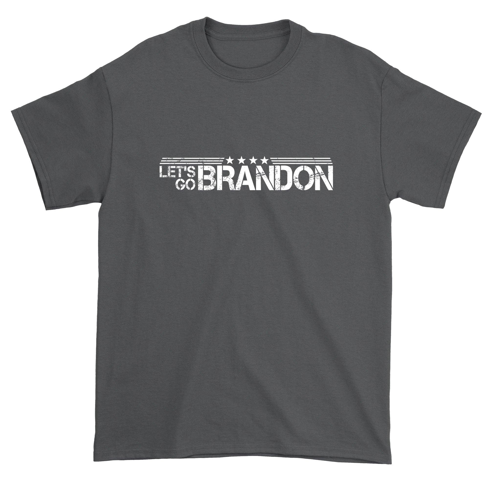 Ferocitees - Wholesale Screen Printed T-Shirt - Men's - Let's Go Brandon Men's T-Shirt1