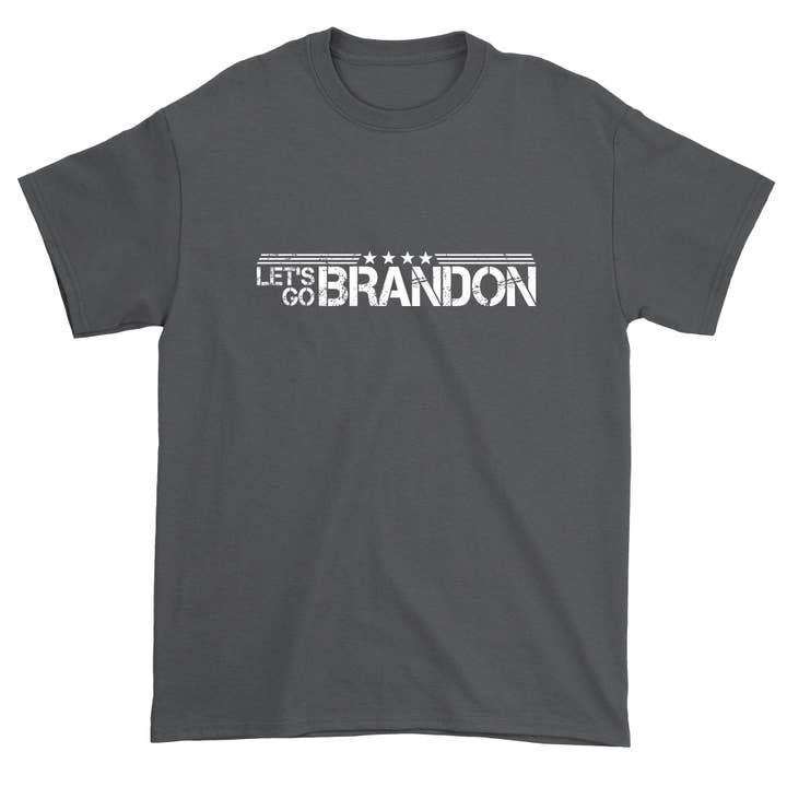 Ferocitees - Wholesale Screen Printed T-Shirt - Men's - Let's Go Brandon Men's T-Shirt1