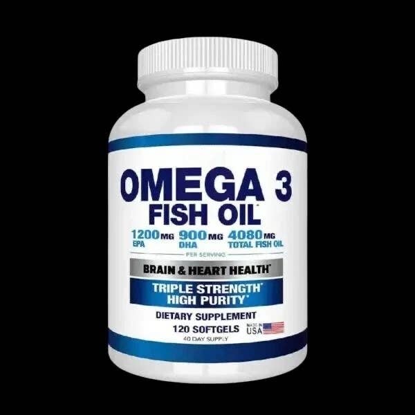 Wild Caught Omega 3 Fish Oil – 120 Softgels for wholesale by Cozy Trends