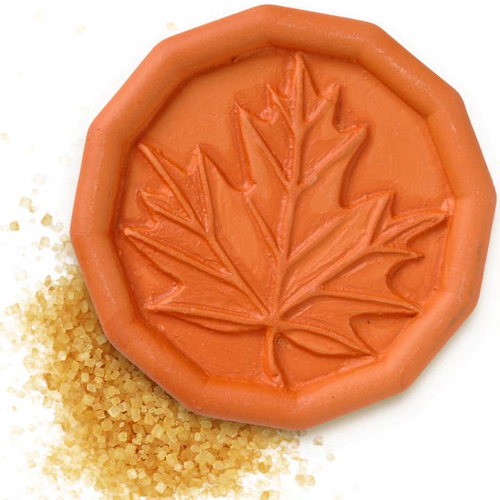 JBK Pottery - Wholesale Kitchen Tool/Gadget - Brown Sugar Saver - Maple Leaf Design7