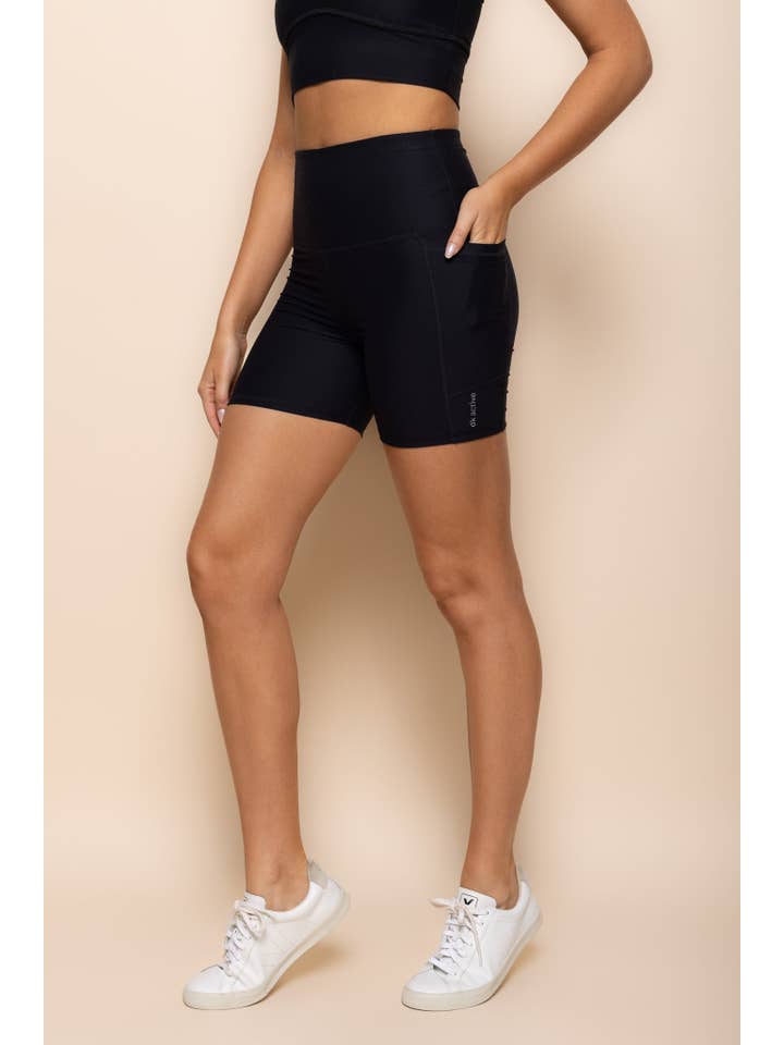 Black Evolve Bike Pant for wholesale on Faire