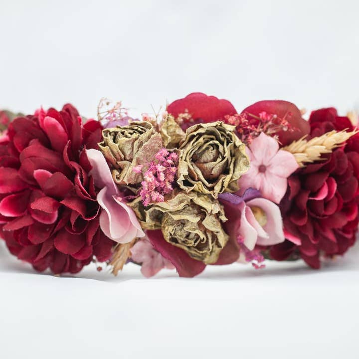 Faixa de cabeça floral Hera por atacado de Leyma Boutique Floral