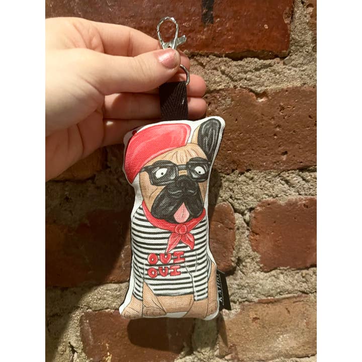 KAHRI – Engroshandel Tasketilbehør - Dame – Mini fransk bulldog taske charme