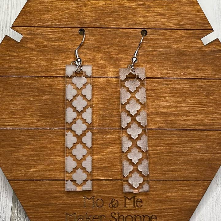 Ornate Dangle Earrings for wholesale by Mo & Me Maker Shoppe, LLC