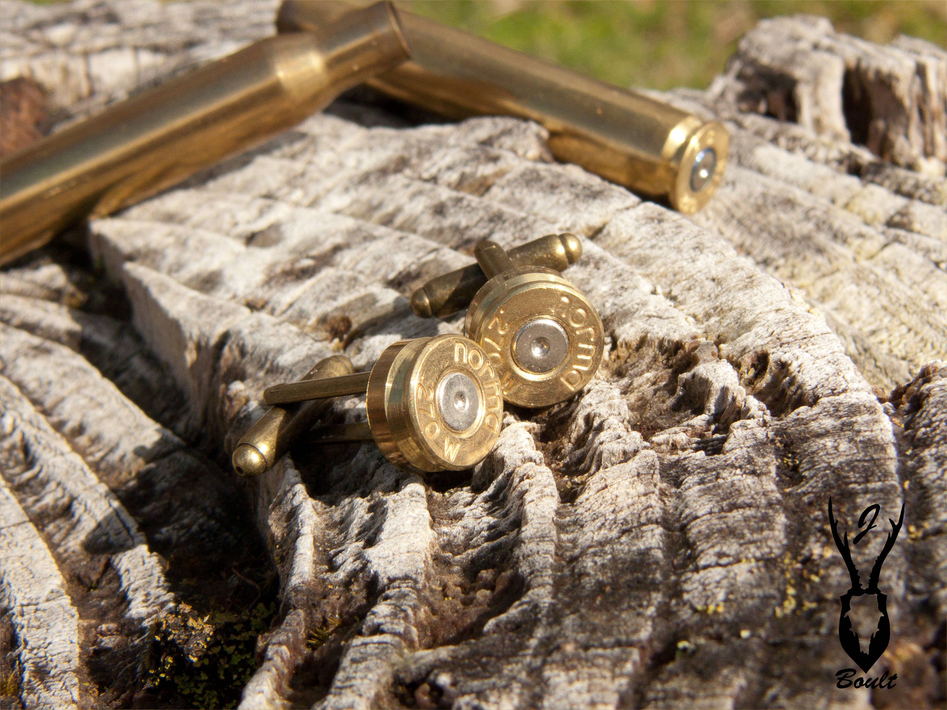 J Boult Designs - Wholesale Cufflinks - Upcycled bullet cufflinks3