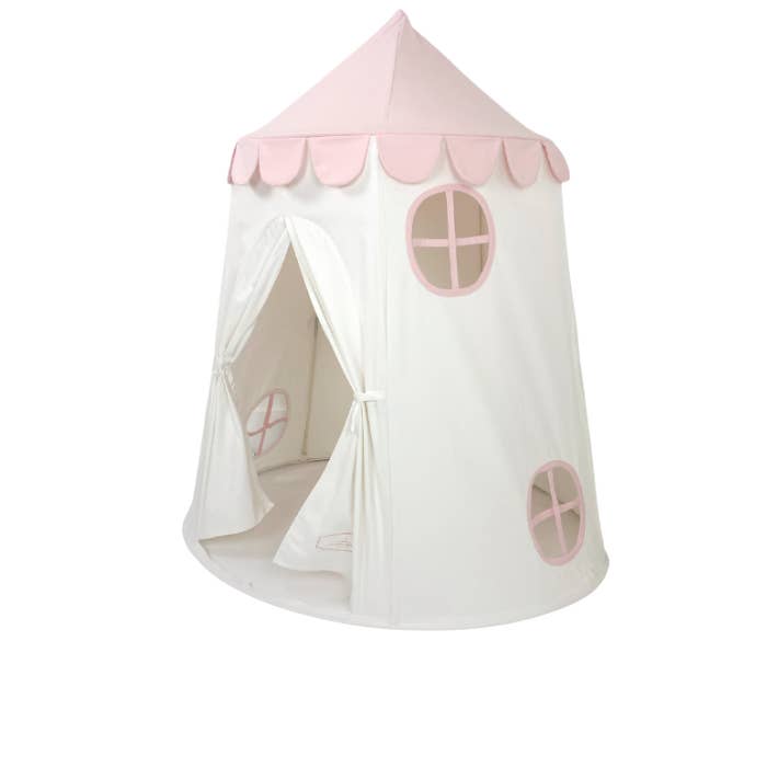 Tower Tent in Pink and White for wholesale by Domestic Objects