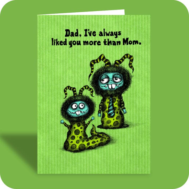 #120 – Funny Greeting Card – More Than Mom for wholesale by Bald Guy Greetings