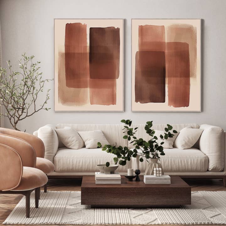 Tonal Balance I, Hand Painted Canvas for wholesale by Vertuu Design Inc.