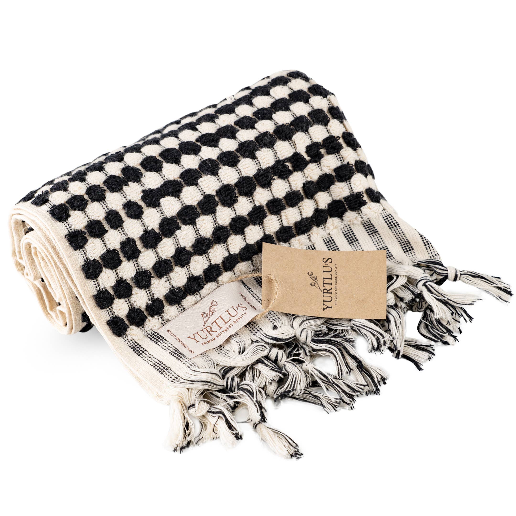 YURTLUS – wholesale Hand towel – Organic Bubble Series- Hand Towel 18x 37,Soft Thick Towel, Kitchen Towel12