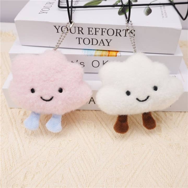 Ekartini - Wholesale Keychain - Women's - Fluffy Cartoon Cloud Pendant6