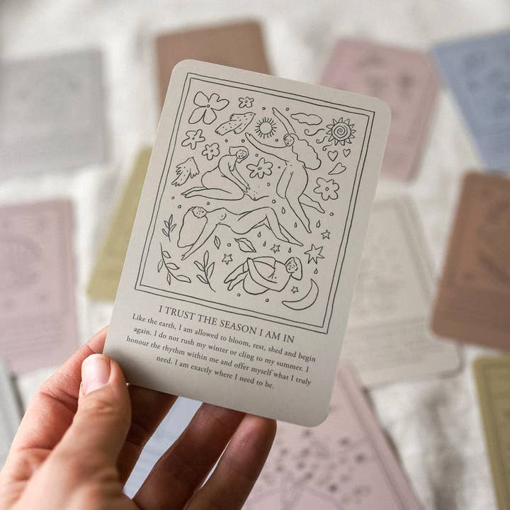 Musings from the Moon - Wholesale Tarot cards - Self-Love Affirmation Cards - Second Edition3