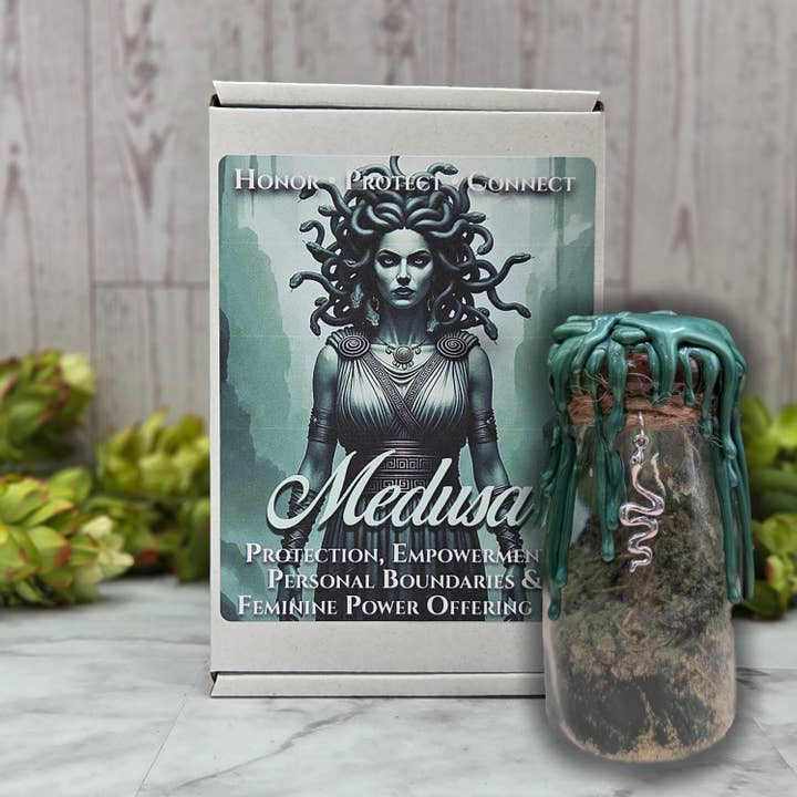 Kit rituale Medusa – Altare per rinascita femminile e potenziamento per la vendita all'ingrosso da parte di Mystical Roots