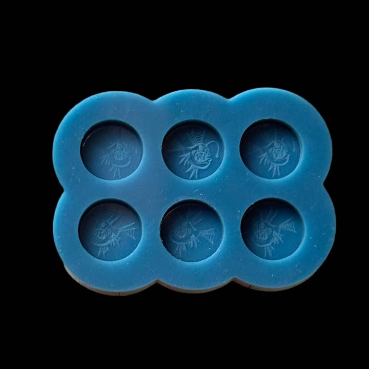 Stampo per orecchini a forma di pesce pescatore per la vendita all'ingrosso da parte di KCRESINSHOP