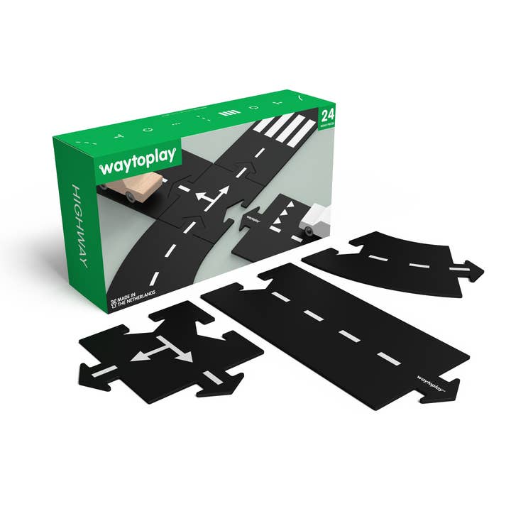 Waytoplay Toys – wholesale Toy set – Kids – Large Flexible Toy Road Set - Highway4