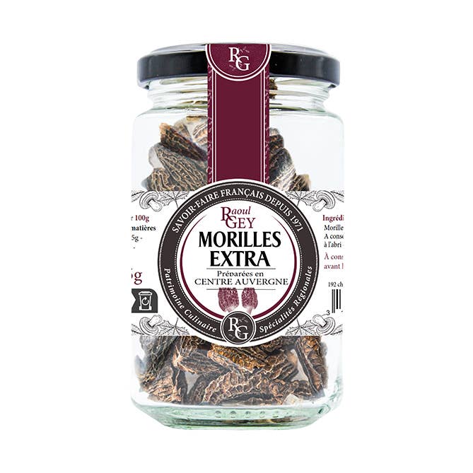 Dried Morels Natural 25g - Raoul Gey - 2500 for wholesale by Maison RGEY