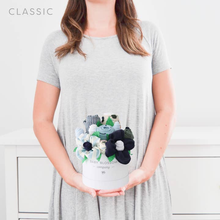 Baby Blossom Company - Wholesale New Mom Gift Box/Set - Baby Boy Gift Box Collection - Fox5