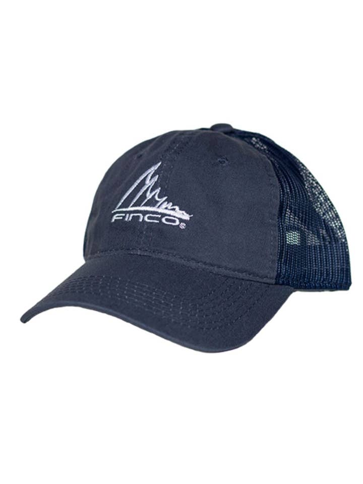 Relaxed Trucker Hat in Navy for wholesale by Finco