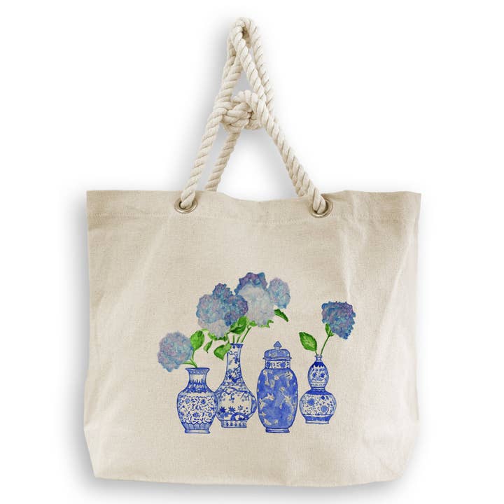 French Graffiti - Wholesale Theedoek - Hortensia Vaas Groepering6