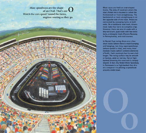 Sleeping Bear Press - Wholesale Preschool Book (3-5) - R is for Race: A Stock Car Picture Book3