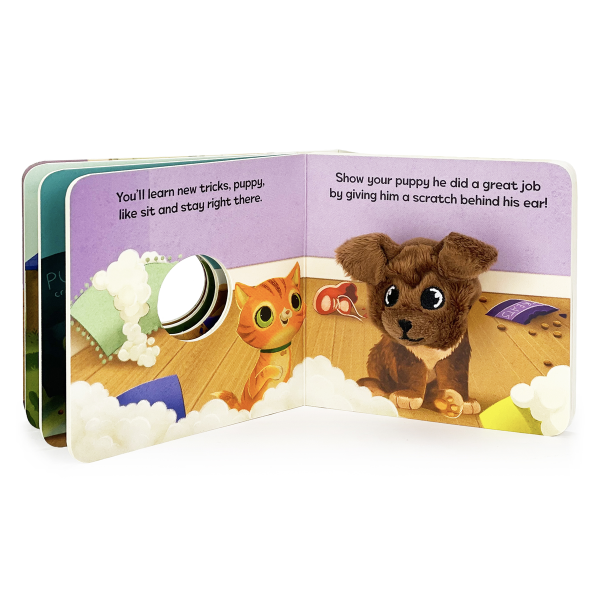 Cottage Door Press - Wholesale Baby & Toddler Book (0-2) - Puppy Love Interactive Finger Puppet Board Book3