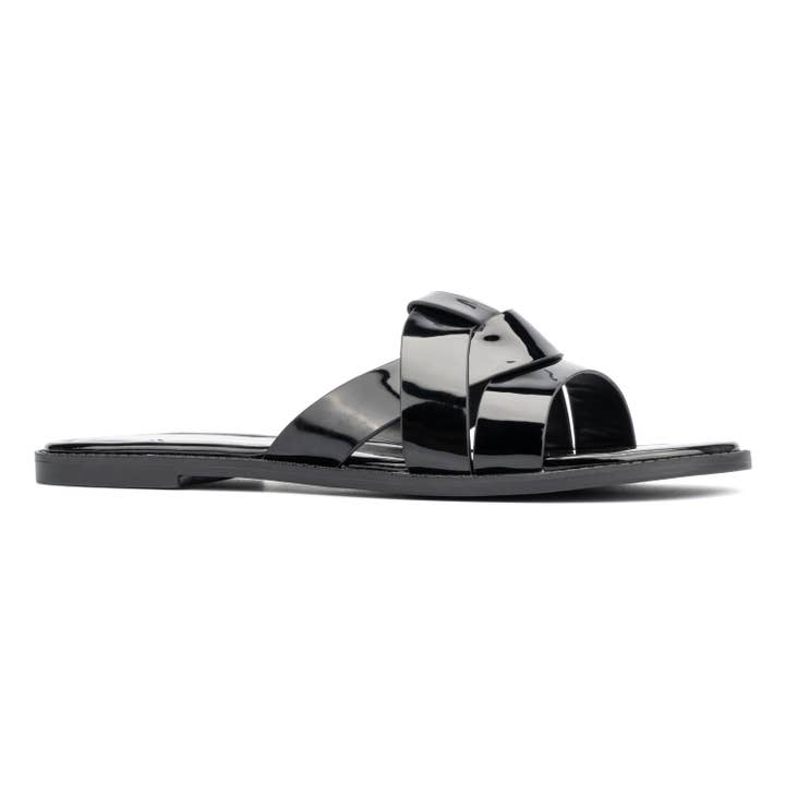 S3 Holding - Wholesale Sandals - Women's - Fashion To Figure Women's Tiana Flat Sandal - WIDE WIDTH4