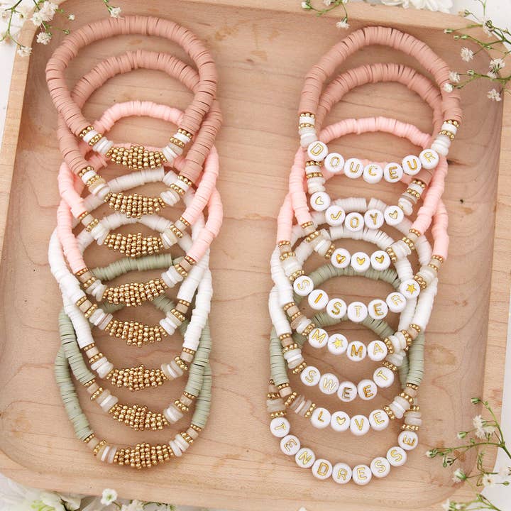 Labelle – wholesale Beaded bracelet – TENDRESSE mantra bracelet2