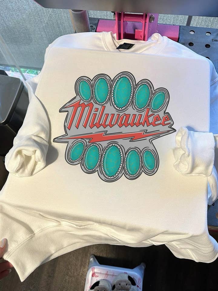 Western Tools #2 Tee or Crewneck for wholesale by Gunpowder and Glam Boutique