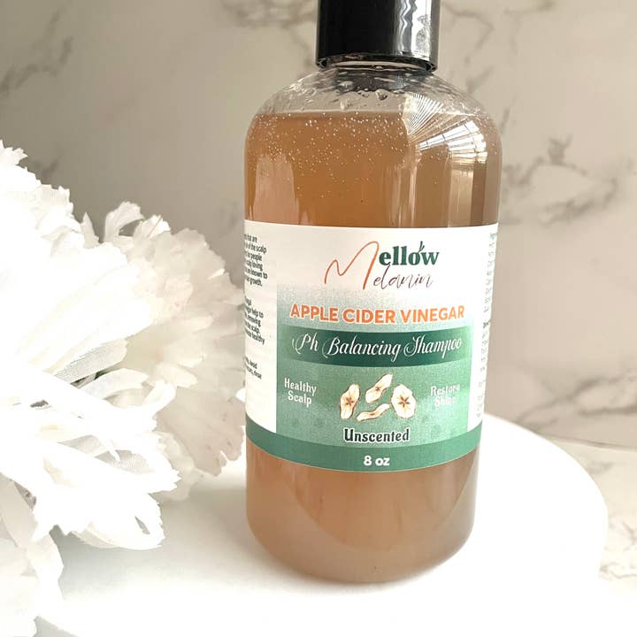 Mellow Melanin LLC – wholesale Hårschampo – Äppelcidervinäger flytande schampo