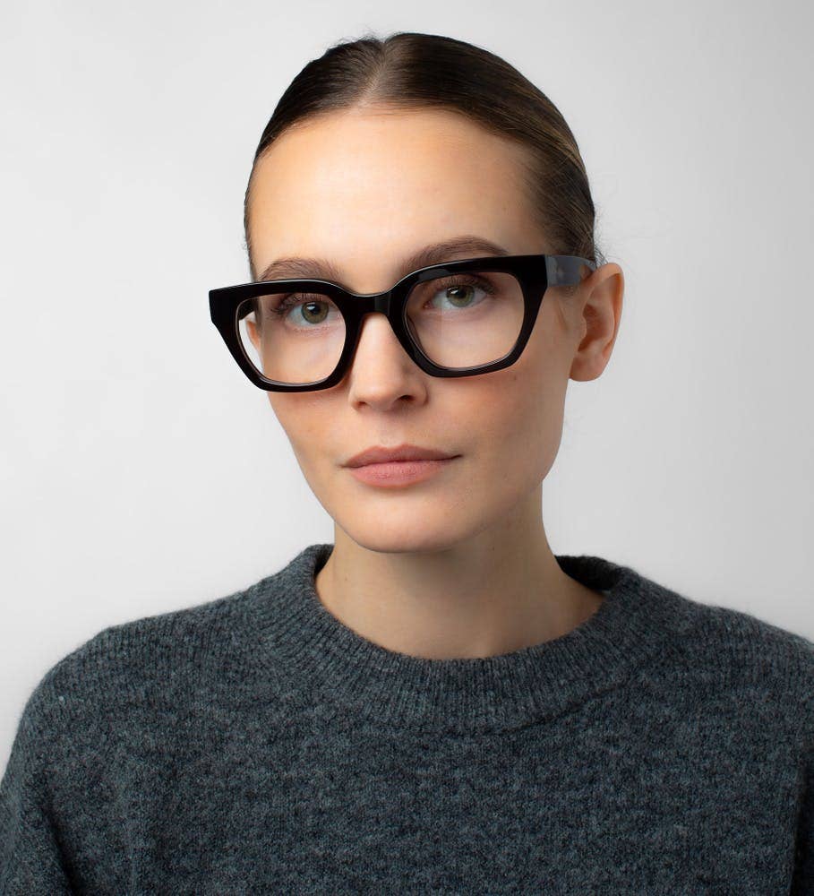 GLAS Scandinavia AB – Óculos - Mulher por atacado – Kiara Castanho Escuro1