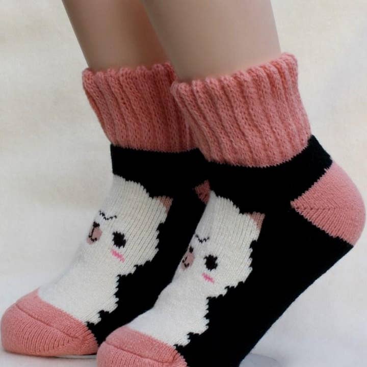 Alpaca Slumber Socks for wholesale by Choice Alpaca Products
