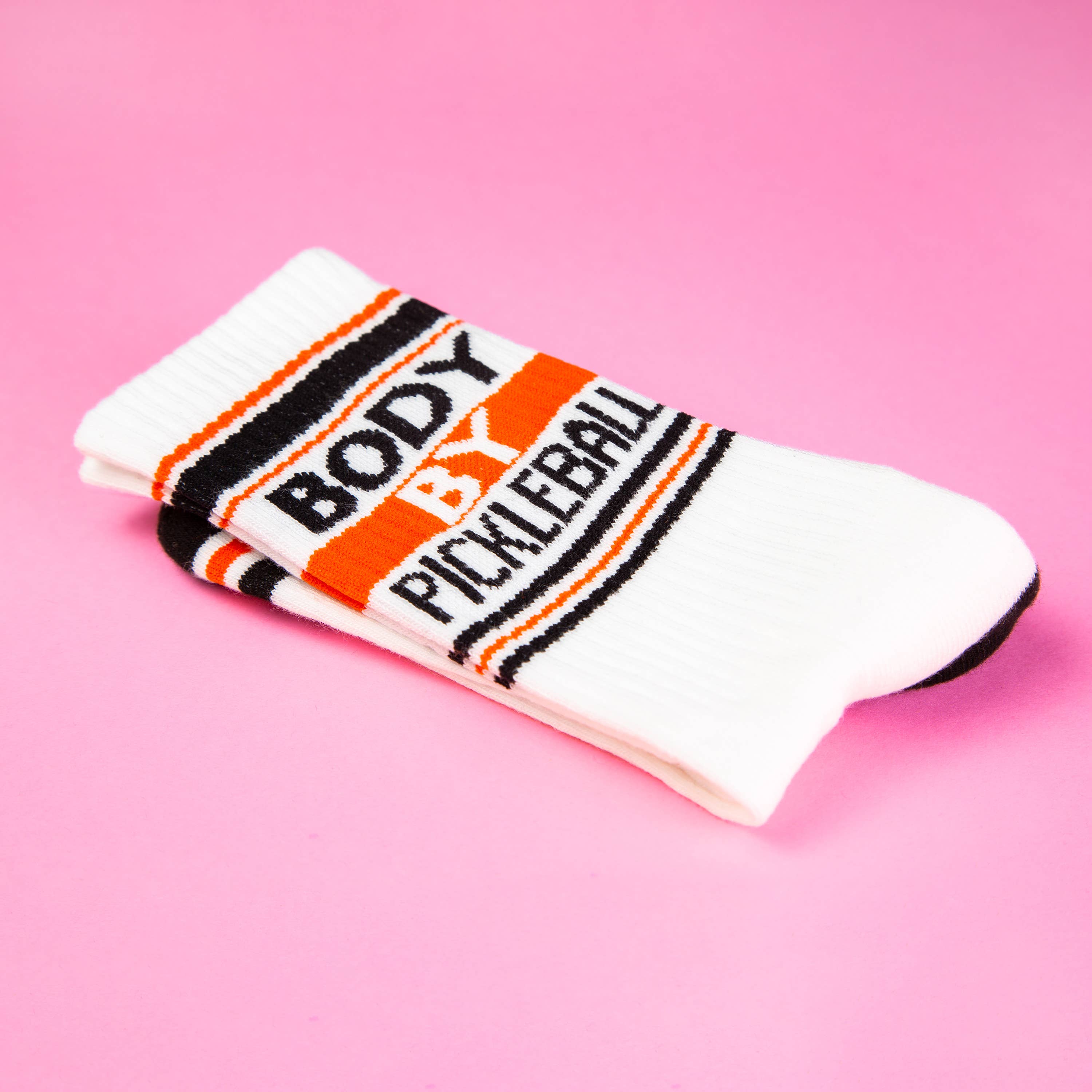 Gumball Poodle - Wholesale Socks - Unisex - Body By Pickleball Gym Crew Socks5