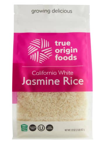 California White Jasmine Rice - (6 - 2 Pund Tasker) for engroshandel hos True Origin Foods