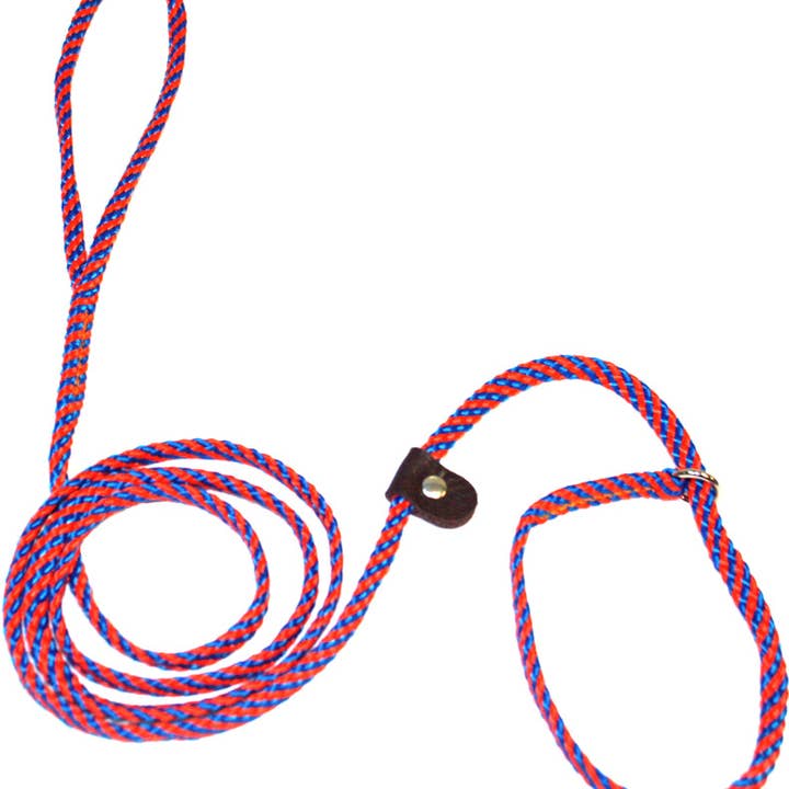 Lone Wolf Pets - Wholesale Pet Leash - Dog - 1/4" Flat Braid Slip Leads16