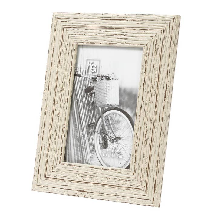 Kiera Grace - Vente Cadres photos - Cadre Kiera Grace Maya, finition en bois de plage blanc patiné1