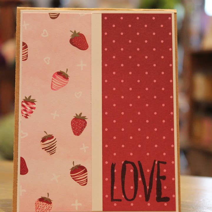 Valentine's Day Greeting Card for wholesale by Lake Milled Crafts LLC
