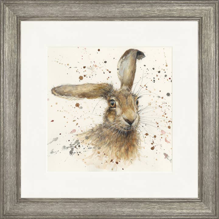 Harriet fyrkantigt inramat tryck (13 ”eller 19") för wholesale av Bree Merryn Art Ltd