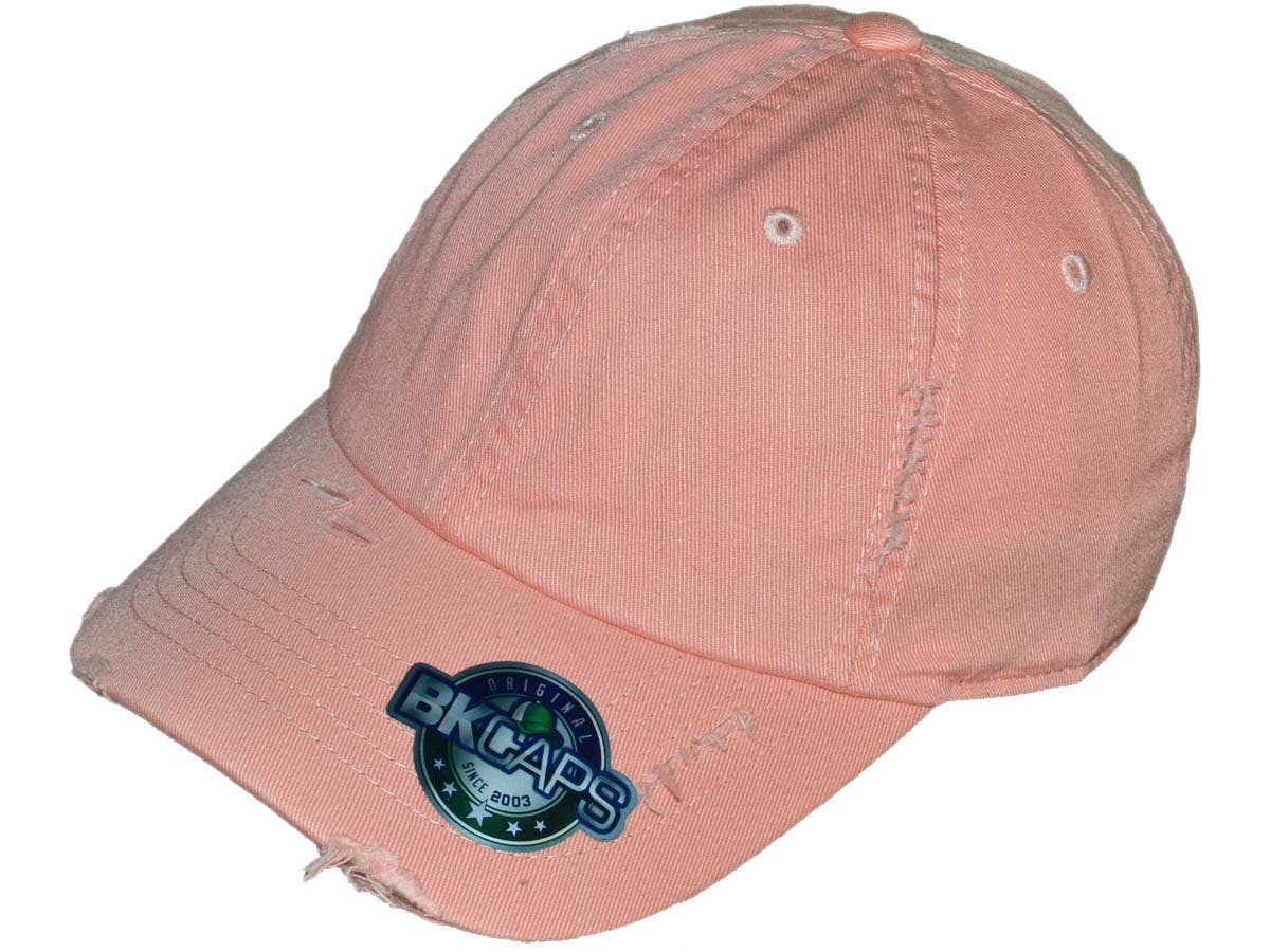 Buck Wholesale - Vendita all'ingrosso Cappellino da baseball - Unisex - Cappello vintage da papà, in cotone di alta qualità, a basso profilo, strappato9