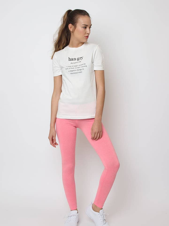 Sportsleggings med kontrastkant - P40047 for engroshandel hos BanBat