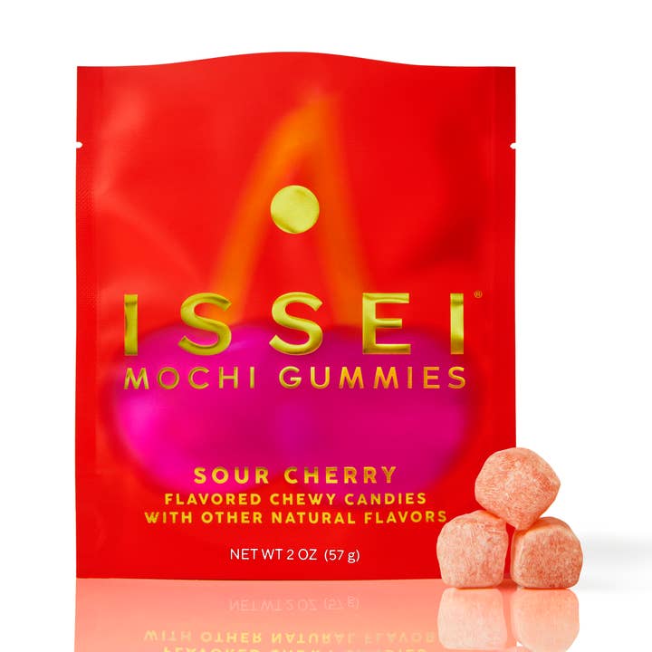 Sour Cherry SMALL (2oz) for wholesale by Issei Mochi Gummies