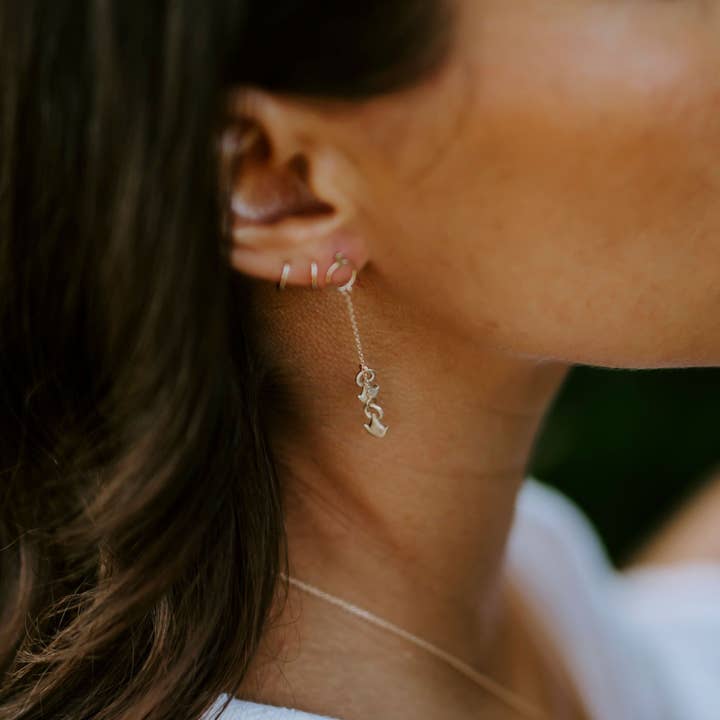 Looking Up Earrings for wholesale by Aurora Oro Jewelry