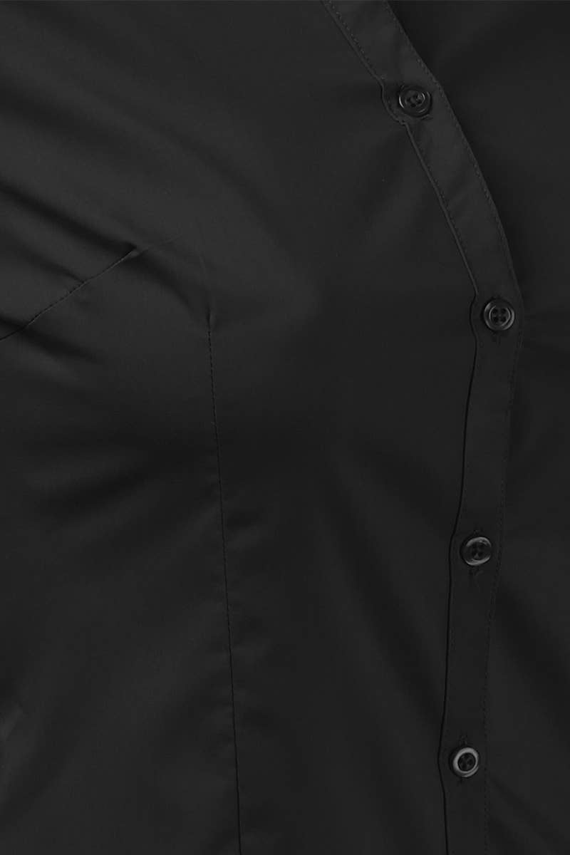 NINEXIS - Vente Chemise à col boutonné – femme - CWTDSL028_Chemises à col boutonné à manches longues9