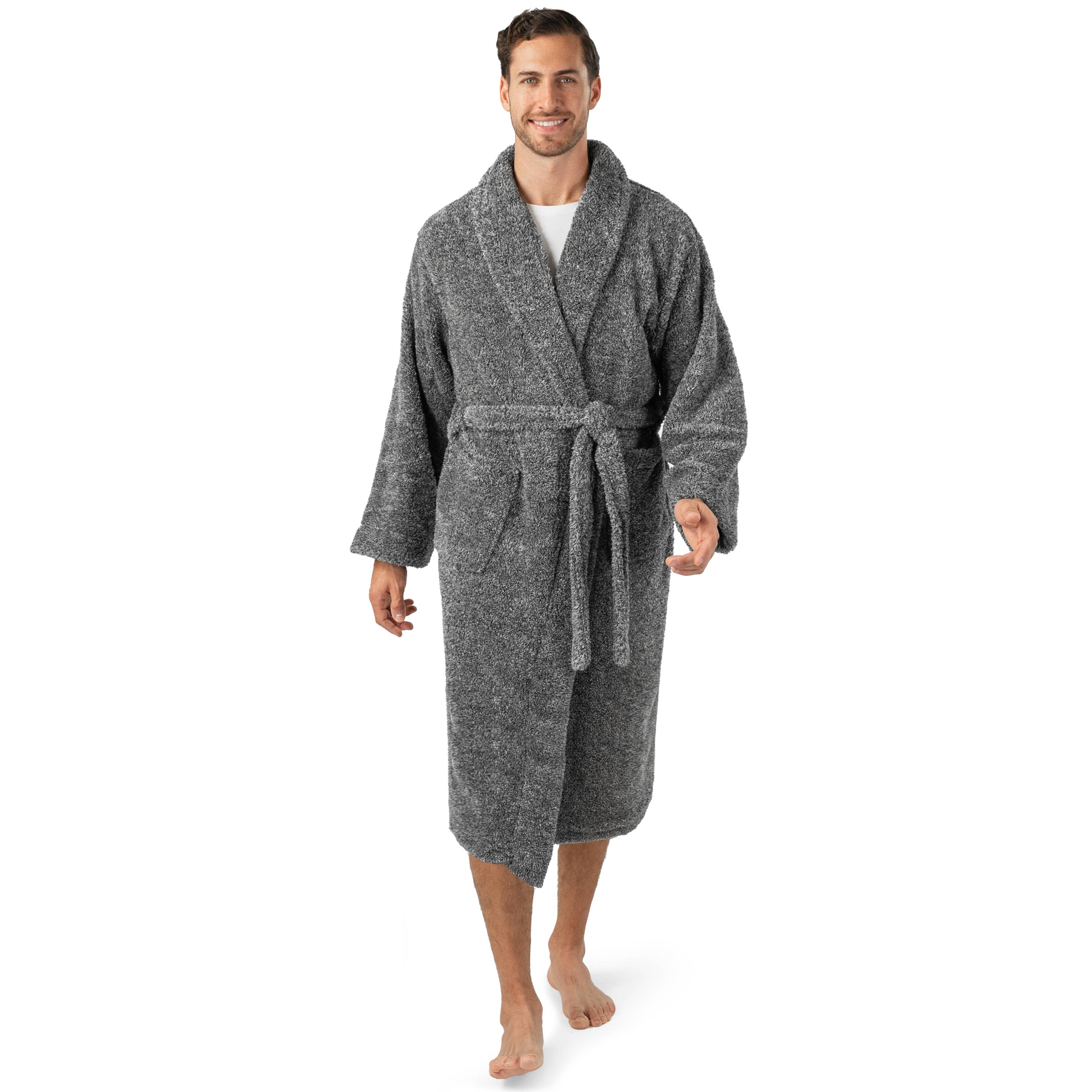 Pavilia - Wholesale Robe - Men's - Men's Sherpa Fluffy Robe57