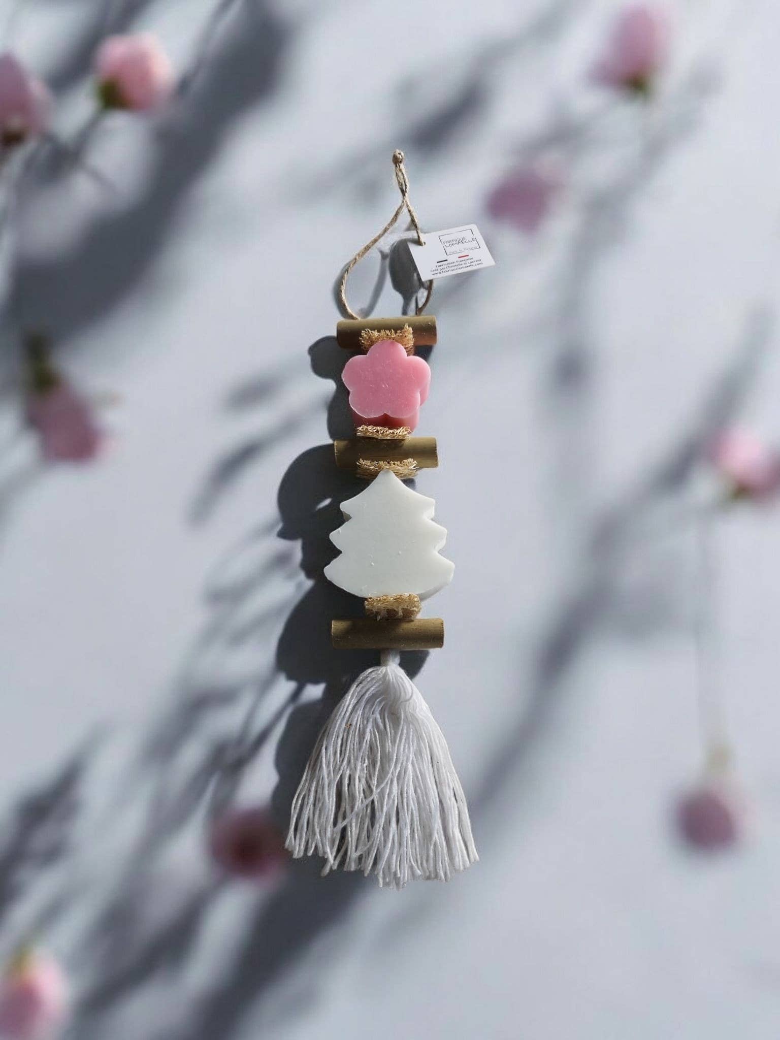 fabrique lomaelle - Wholesale Ornament - Braid 1 Rose Flower Soap 1 White Fir Bergamot Soap2