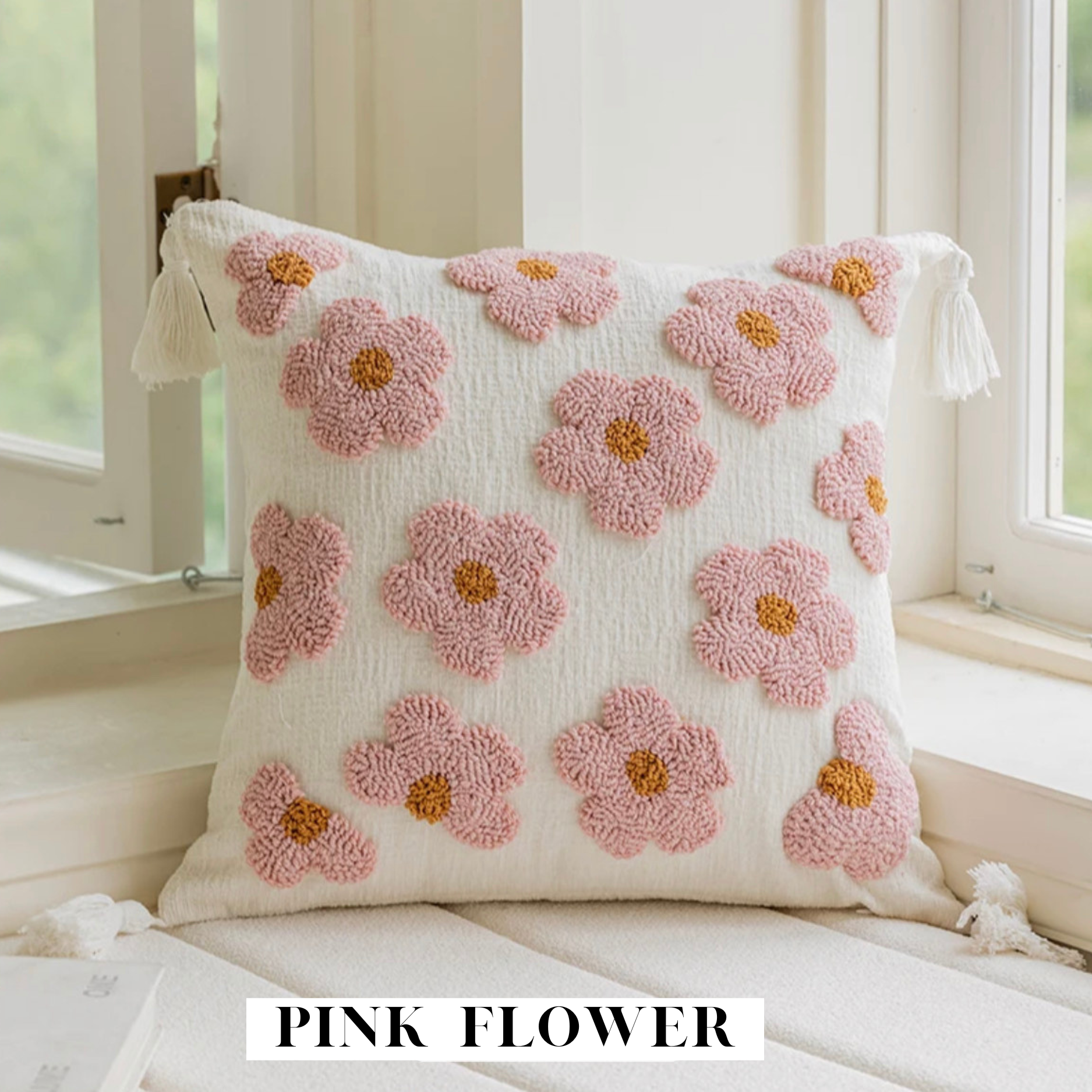 Delmar Decor - Wholesale Throw Pillow Cover - Tufted Spring Pillows 2