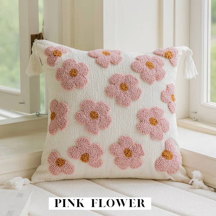 Delmar Decor - Wholesale Throw Pillow Cover - Tufted Spring Pillows 2