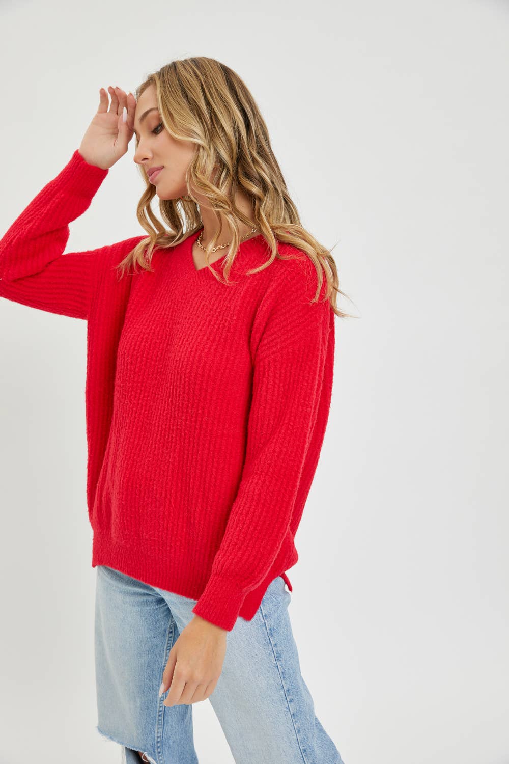 Sweet Lovely by Jen - Wholesale Knit Sweater - Women's -  EVERYDAY CASUAL  SWEATER35